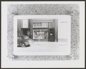 Primary view of object titled '[The exterior of a Tandy Leather Store]'.