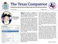 Journal/Magazine/Newsletter: The Texas Compatriot, Fall 2011