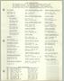Thumbnail image of item number 1 in: '[1978 list of general election candidates]'.