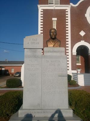 Primary view of object titled '[Civil Rights Memorial, Selma, AL]'.