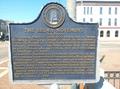 Primary view of [The Selma Movement "The Prize" Historical Marker]