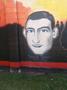 Primary view of [Jonathan Daniels on mural in Selma]