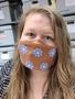 Thumbnail image of item number 1 in: '[Katy Allred wearing a face mask at University of Houston Special Collections]'.