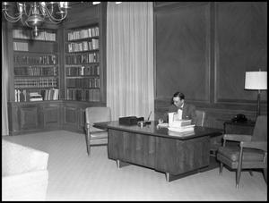Primary view of object titled '[Administrator in his Office]'.