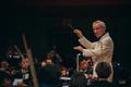 Photograph: [The Symphony Orchestra conductor at the UNT College of Music Gala]