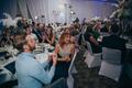 Photograph: [Dozens of guests attending the reception at UNT College of Music Gal…
