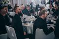 Photograph: [Guests seated at table during reception for the UNT College of Music…