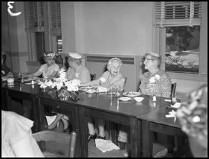 Primary view of object titled '[Dinner for 50 Year Graduate Visitors, 1959]'.