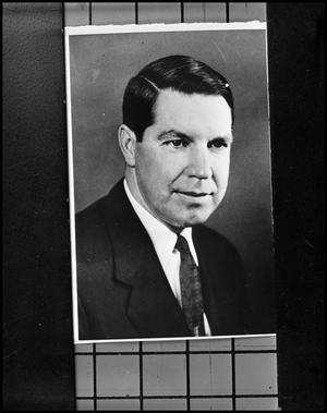 Primary view of object titled '[Photograph of Dr. John E. King]'.