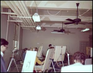 Primary view of object titled '[Painting Class in 1963]'.