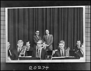 Primary view of object titled '[Jazz Lab Band in Washington #3]'.