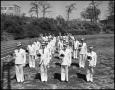 Photograph: [Marching Band Cadets in Formation]