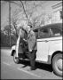 Thumbnail image of item number 1 in: '[Frank Barrow with Automobile]'.