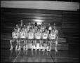 Photograph: [Basketball Team Group Photograph #2 - Men - 1960]