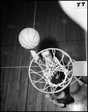 Primary view of object titled '[Basketball Player David Burns, Top View]'.