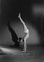 Photograph: [Photograph of Ronald (Ronnie) R. Zodin doing a handstand, 2]
