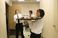Photograph: [SMHM students serve food at The Club]