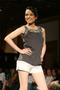 Photograph: [Woman poses on runway at UNT's Next Top Model event]