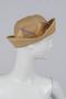 Physical Object: Straw pamela hat
