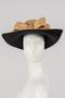 Thumbnail image of item number 3 in: 'Bi-tone straw hat'.