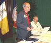 Photograph: [Dick Robinett at the TXSSAR 109th Annual State Convention]