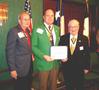 Photograph: [Dick Robinett with TXSSAR members at the 109th Annual State Conventi…