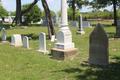 Primary view of [Headstones at Abston Cemetery]