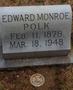 Photograph: [Grave of Edward M. Polk]
