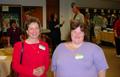 Photograph: [Faculty members at Willis Library new faculty reception]