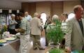 Photograph: [Faculty members socialize at Willis Library new faculty reception, 2]