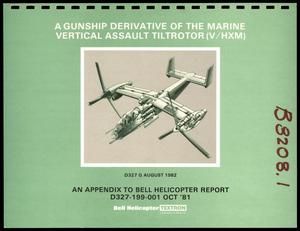 Primary view of object titled '[A Gunship Derivative of the Marine Vertical Assault]'.