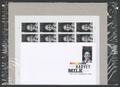 Primary view of [Harvey Milk stamps and Harvey Milk stamp on envelope]