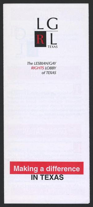 Primary view of object titled '[LGRL pamphlet]'.