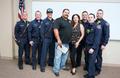 Primary view of [Firefighters at first responders awards ceremony]