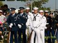 Primary view of [Military personnel at Veterans Welcome Home parade, 3]