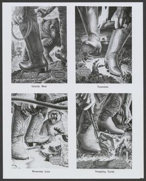Primary view of object titled '[Nocona Boot advertisements]'.