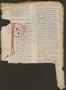 Text: [Manuscript Leaf from a Volume on Saints' Lives from the 12th Century…