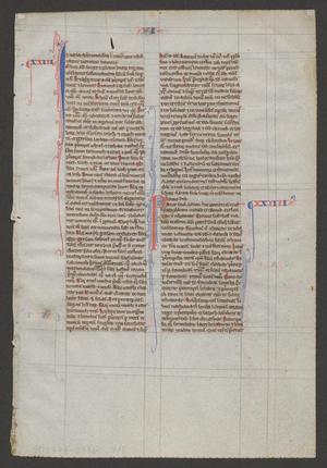 Primary view of object titled '[Leaf from a Miniature Bible, Mid 13th Century, France]'.