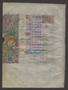 Thumbnail image of item number 2 in: '[French Book of Hours Liturgical Calendar, April, Late 15th Century]'.