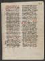 Text: [Manuscript Leaf from the 15th Century, France]