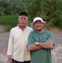 Photograph: [Steven Fromholz and Craig Hillis at Big Bend]