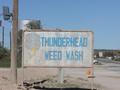 Photograph: [Thunderhead Weed Wash sign]