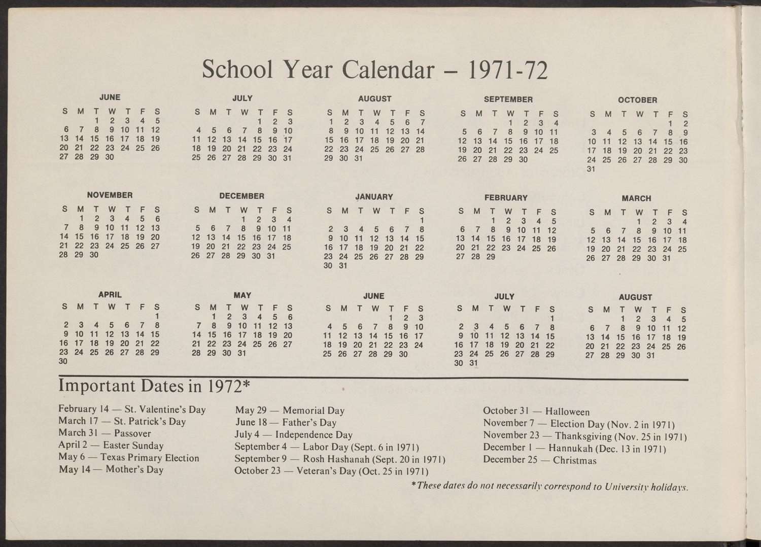 Catalog of North Texas State University: 1971-1972, Undergraduate
                                                
                                                    2
                                                