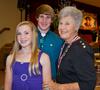 Photograph: [Joyce Gibson Roach and grandchildren at Cowgirl Hall of Fame inducti…