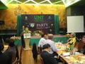 Photograph: [Khompet Chatsupakul speaks at UNT alumni party in Bangkok]