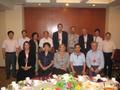 Thumbnail image of item number 1 in: '[Group photograph from UNT delegation visit to China, 3]'.