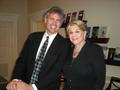 Photograph: [Gretchen Bataille and Troy Johnson at farewell reception]