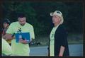 Thumbnail image of item number 1 in: '[Pit manager and crew chair near Dear Ridge Park: Lone Star Ride 2002 event photo]'.