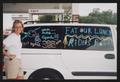Photograph: [Eat our lunch, riders rock van getting gas: Lone Star Ride 2004 even…