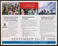 Thumbnail image of item number 2 in: '[Brochure for the 2005 Lone Star Ride Fighting AIDS 175 mile cycling event, 2]'.